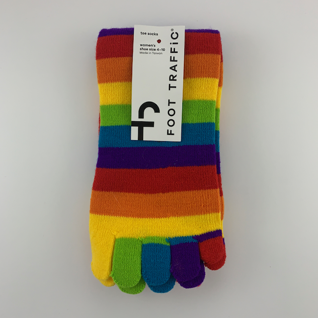 Rainbow Toe Socks : r/toesocks