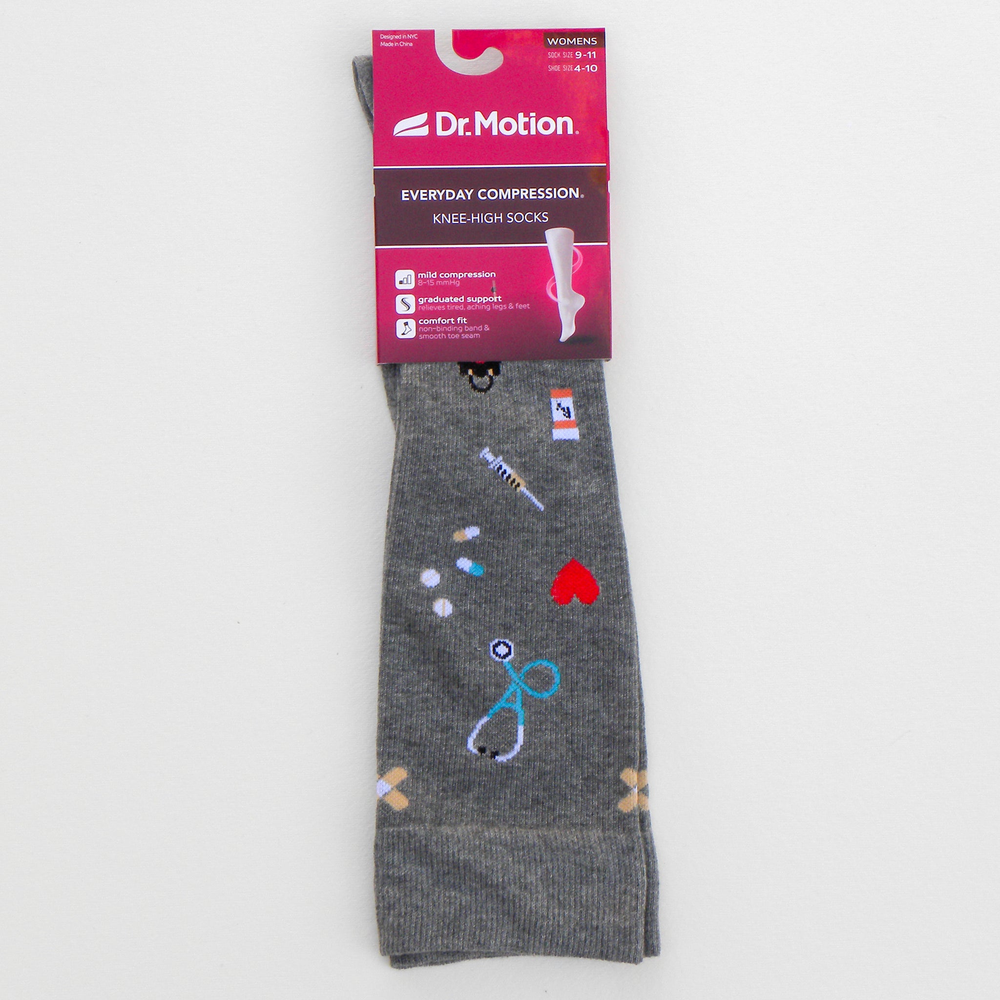 Dr. Motion Everyday Compression Socks -- Medical Professional