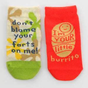 Don't Blame Your Farts On Me! -and- Hello, I'm Your Little Burrito