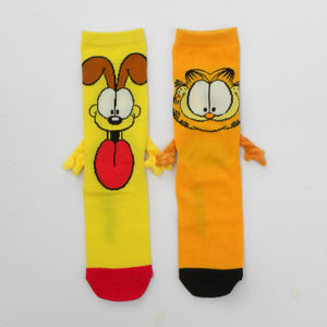 Garfield and Odie with Magnetic Hands