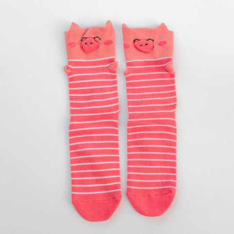 3D Pig Socks:  Walk Out Loud