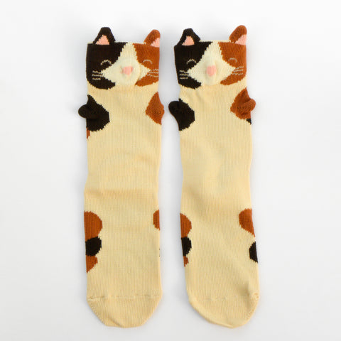 3D Cat Socks: Walk Out Loud