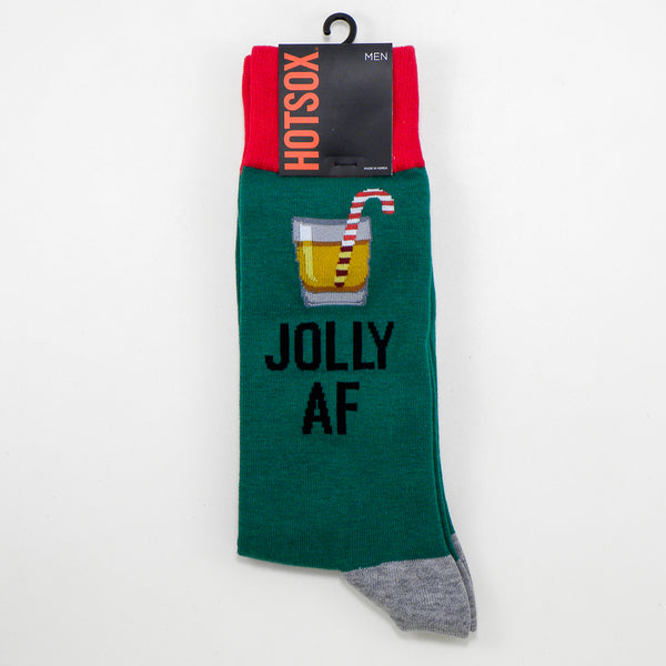 Jolly AF - Drink with Candy Cane Stirrer