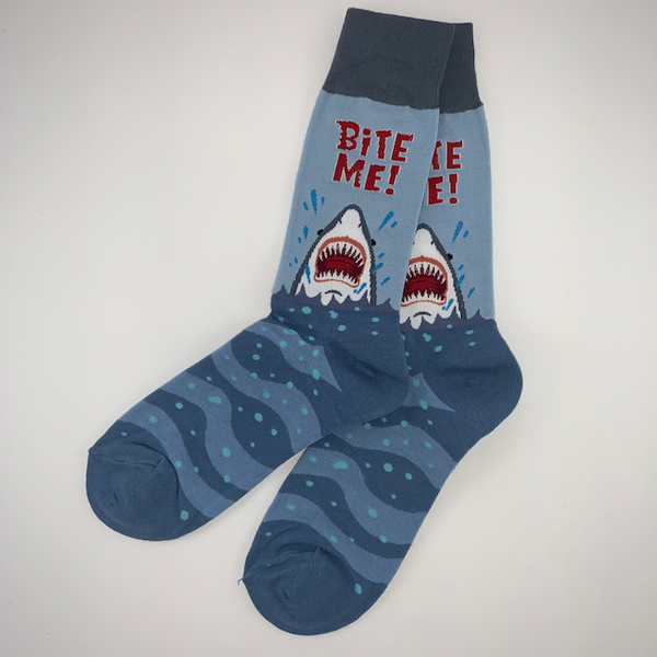 Bite Me! Shark Socks