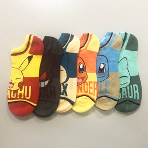 Pokémon 6-Pack Ankle Socks
